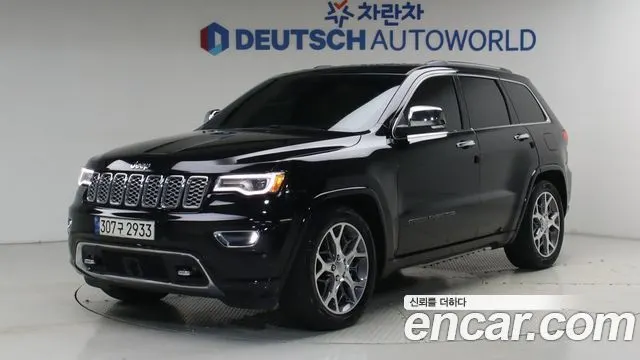 JEEP GRAND CHEROKEE 2021 — 56 580 км, чёрный, Корея — под ключ — фото 12