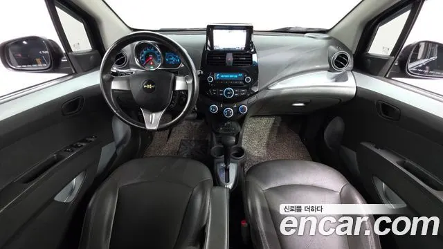 CHEVROLET SPARK 2014 — 188 888 км, чёрный, Корея — под ключ — фото 7