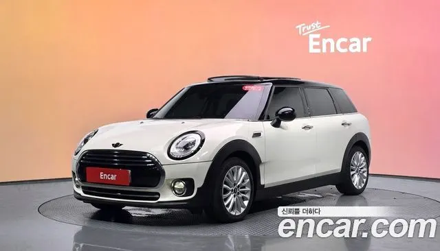 MINI COOPER D CLUBMAN 2017 — 136 806 км, белый-перламутр, Корея — под ключ — фото 2