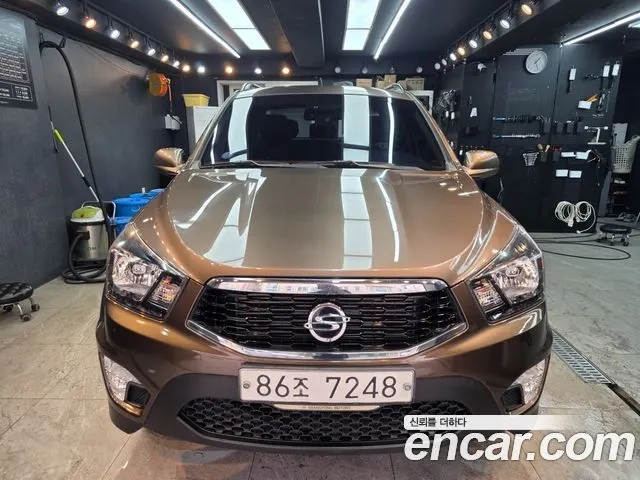 KGM KORANDO SPORTS 2017 — 71 180 км, коричневый, Корея — под ключ — фото 1