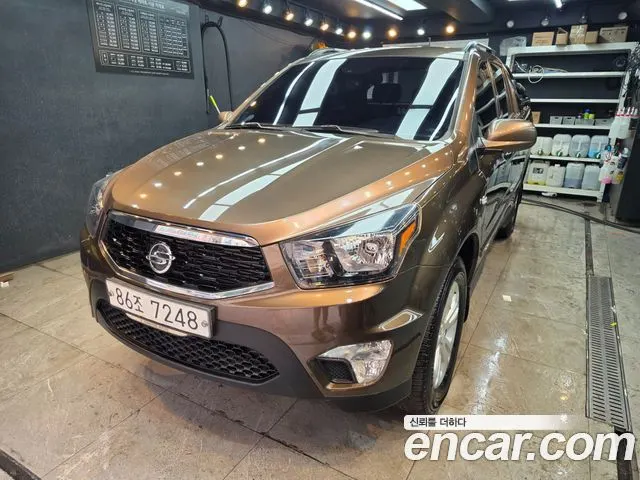 KGM KORANDO SPORTS 2017 — 71 180 км, коричневый, Корея — под ключ — фото 3