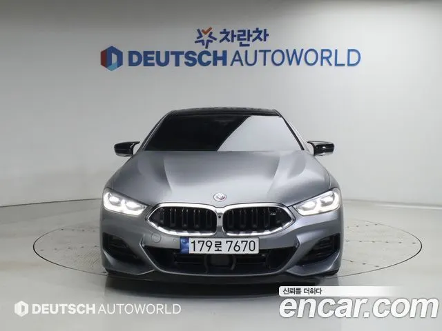 BMW 8 SERIES 2023 — 45 651 км, серебристо-серый, Корея — под ключ — фото 3