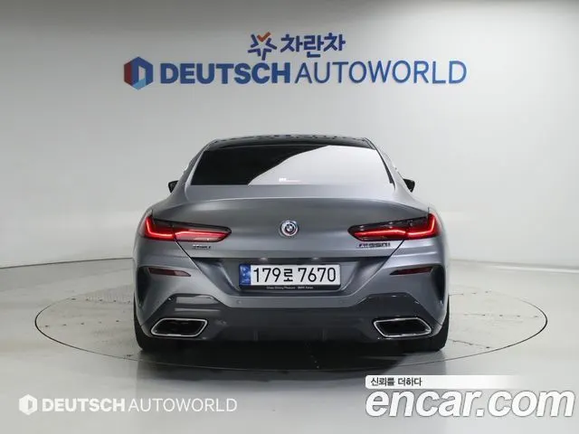 BMW 8 SERIES 2023 — 45 651 км, серебристо-серый, Корея — под ключ — фото 4