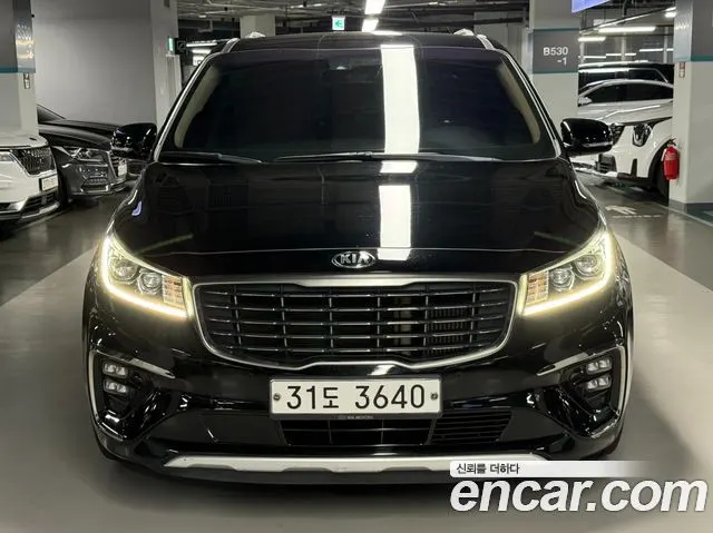 KIA CARNIVAL 2019 — 202 669 км, чёрный, Корея — под ключ — фото 2