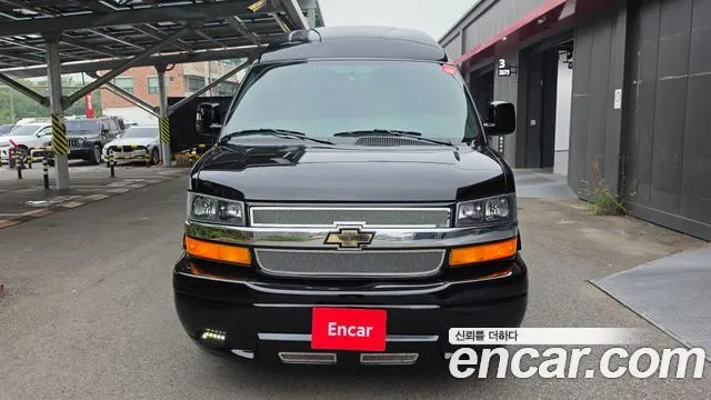 CHEVROLET EXPRESS VAN 2017 — 19 425 км, чёрный, Корея — под ключ — фото 3