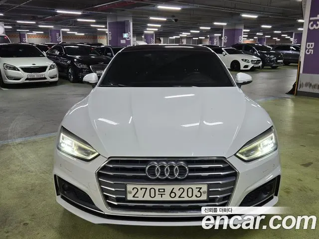 AUDI A5 2019 — 129 667 км, белый, Корея — под ключ — фото 11
