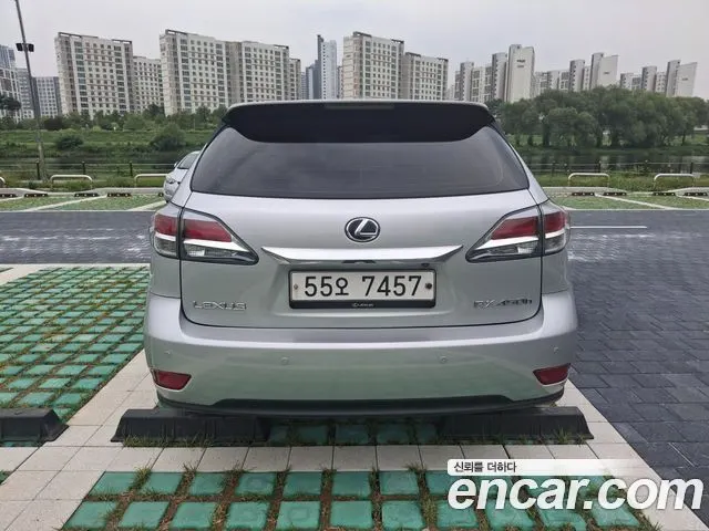 LEXUS RX450H 2013 — 258 700 км, серебристый, Корея — под ключ — фото 4