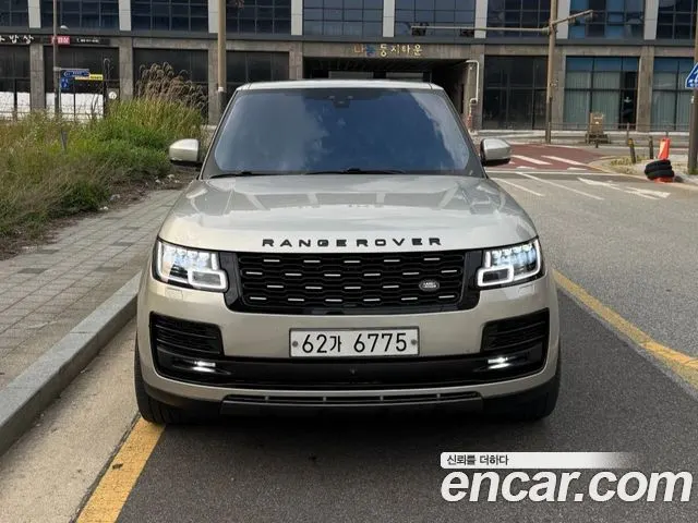 LAND ROVER RANGE ROVER 2017 — 164 000 км, светло-золотистый, Корея — под ключ — фото 3