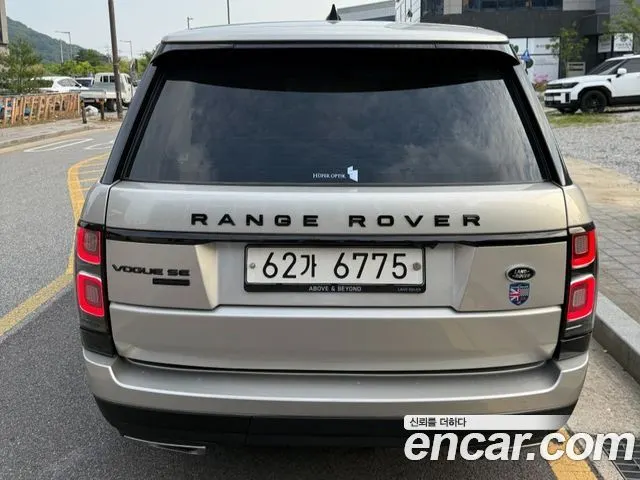 LAND ROVER RANGE ROVER 2017 — 164 000 км, светло-золотистый, Корея — под ключ — фото 4