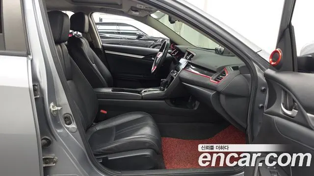HONDA CIVIC 2017 — 214 079 км, серебристо-серый, Корея — под ключ — фото 11