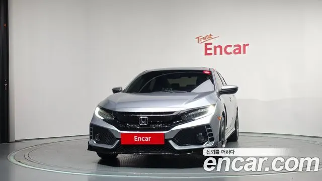 HONDA CIVIC 2017 — 214 079 км, серебристо-серый, Корея — под ключ — фото 3