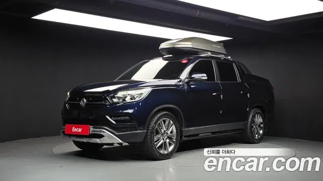KGM REXTON SPORTS 2019 — 105 481 км, синий, Корея — под ключ — фото 1