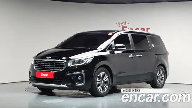 KIA CARNIVAL 2019 — 248 221 км, чёрный, Корея — под ключ — фото 1