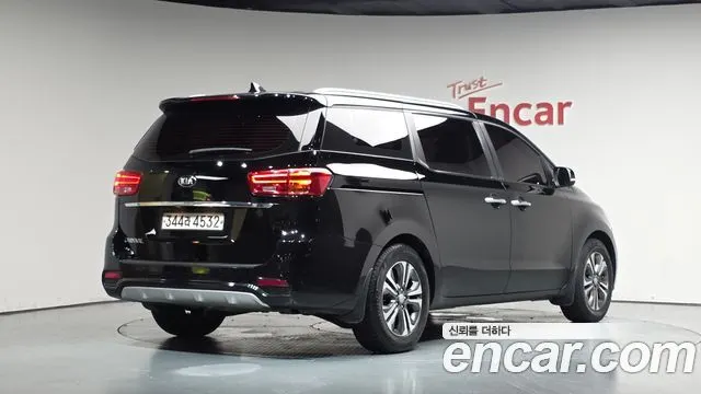 KIA CARNIVAL 2019 — 248 221 км, чёрный, Корея — под ключ — фото 2