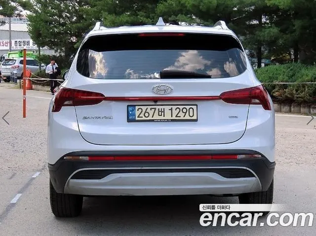 HYUNDAI SANTA FE 2021 — 152 427 км, белый, Корея — под ключ — фото 4