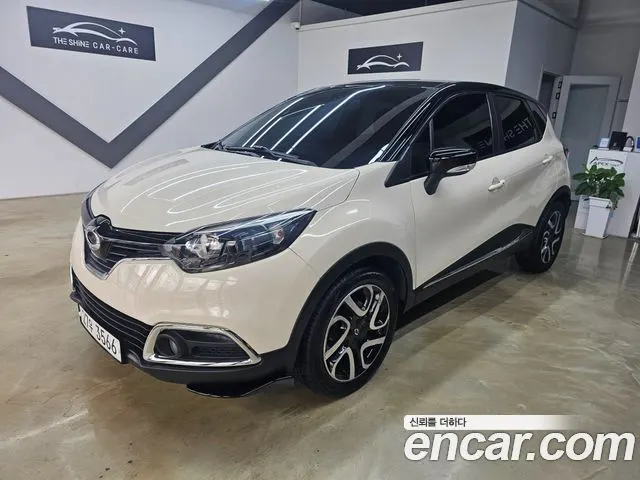 RENAULT KOREA QM3 2014 — 66 641 км, белый-перламутр, Корея — под ключ — фото 1