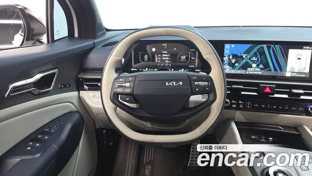 KIA SPORTAGE HYBRID 2025 — 9 776 км, белый, Корея — под ключ — фото 12