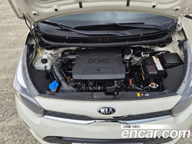 KIA MORNING 2019 — 66 310 км, белый-перламутр, Корея — под ключ — фото 6