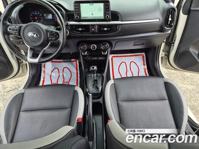 KIA MORNING 2019 — 66 310 км, белый-перламутр, Корея — под ключ — фото 10