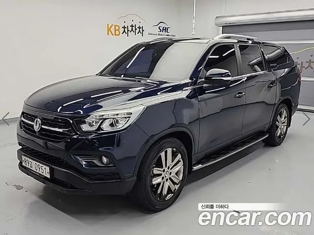 KGM REXTON SPORTS 2018 — 218 734 км, синий, Корея — под ключ — фото 1