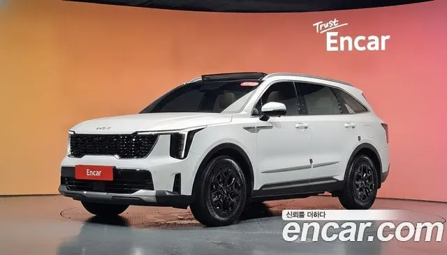 KIA SORENTO 2025 — 20 163 км, белый, Корея — под ключ — фото 2