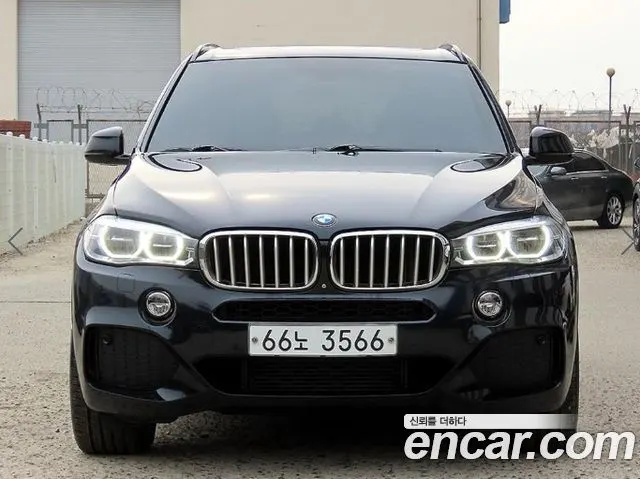 BMW X5 2015 — 112 126 км, чёрный, Корея — под ключ — фото 12