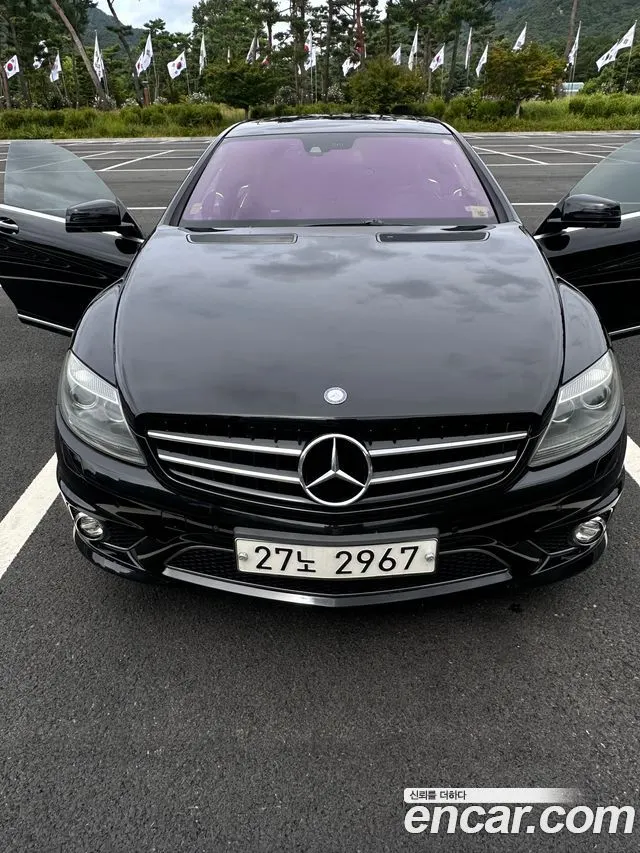 MERCEDES-BENZ CL-CLASS C216 2010 — 148 000 км, чёрный, Корея — под ключ — фото 1