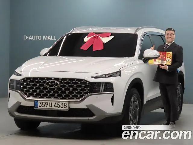 HYUNDAI SANTA FE 2022 — 67 715 км, белый, Корея — под ключ — фото 11