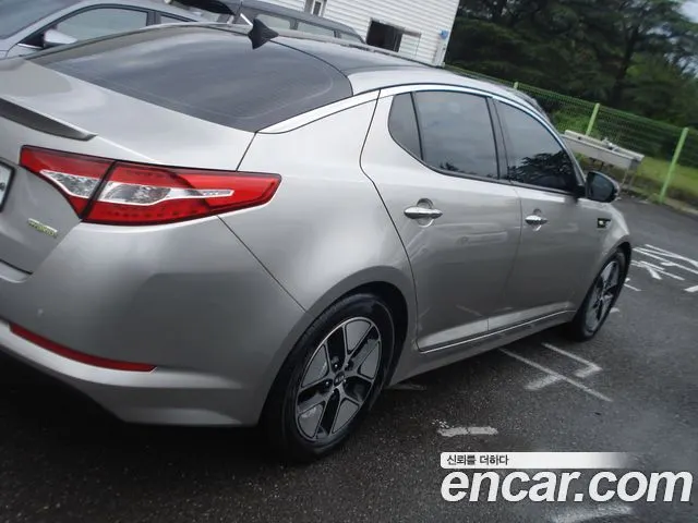 KIA K5 HYBRID 2014 — 142 000 км, коричневый, Корея — под ключ — фото 5