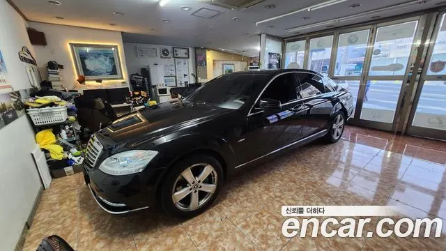 MERCEDES-BENZ S-CLASS W221 2011 — 68 000 км, чёрный, Корея — под ключ — фото 8
