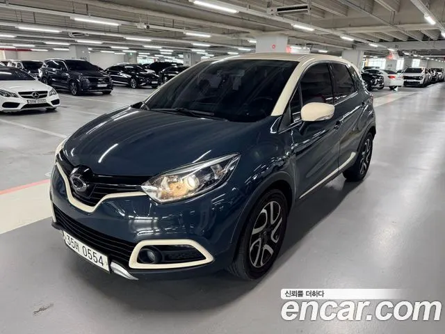 RENAULT KOREA QM3 2016 — 166 000 км, синий, Корея — под ключ — фото 2
