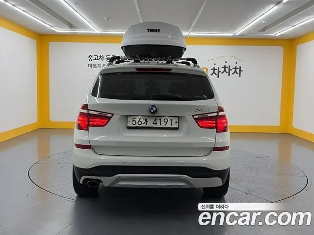 BMW X3 2015 — 203 105 км, белый, Корея — под ключ — фото 3