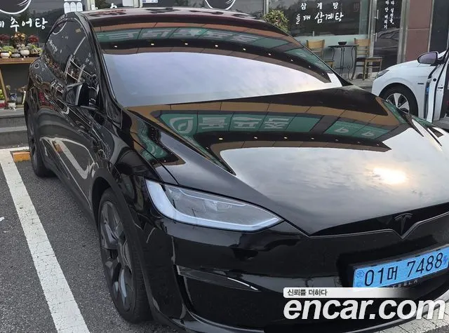 TESLA MODEL X 2026 — 2 000 км, чёрный, Корея — под ключ — фото 2