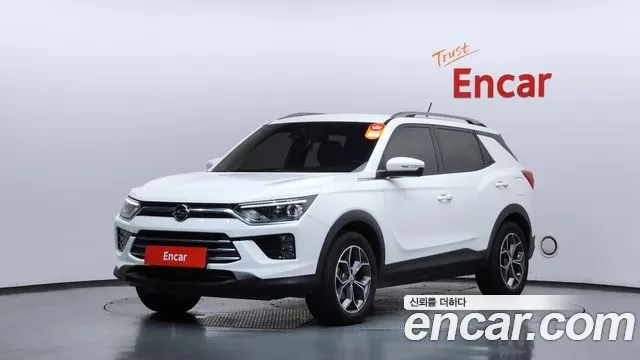KGM BEAUTIFUL KORANDO 2021 — 39 043 км, белый, Корея — под ключ — фото 1