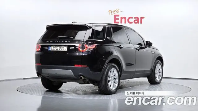 LAND ROVER DISCOVERY SPORT 2016 — 152 948 км, чёрный, Корея — под ключ — фото 1