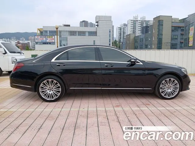 MERCEDES-BENZ S-CLASS W222 2019 — 161 000 км, чёрный, Корея — под ключ — фото 6