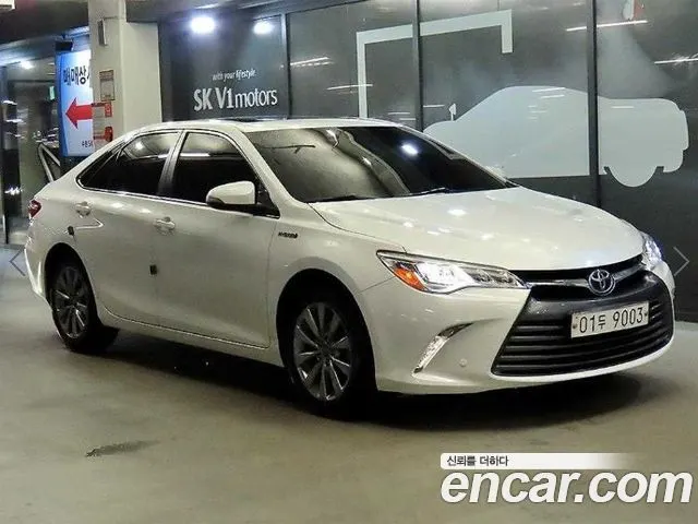 TOYOTA CAMRY 2017 — 94 985 км, белый, Корея — под ключ — фото 11