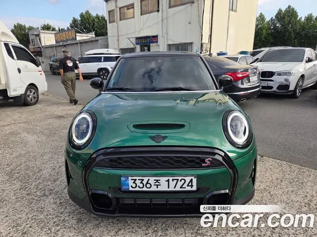 MINI COOPER S 2024 — 22 447 км, тёмно-зелёный, Корея — под ключ — фото 11