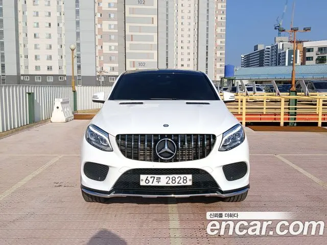 MERCEDES-BENZ GLE-CLASS W166 2017 — 184 000 км, белый, Корея — под ключ — фото 2