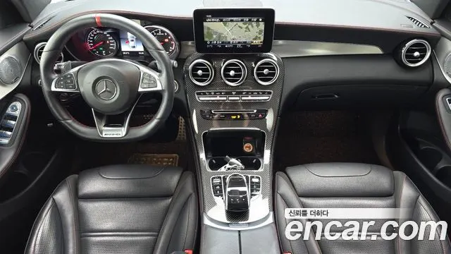 MERCEDES-BENZ GLC-CLASS X253 2018 — 107 496 км, белый, Корея — под ключ — фото 7