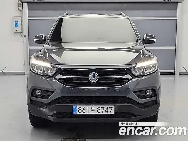 KGM REXTON SPORTS 2019 — 194 209 км, серый, Корея — под ключ — фото 1