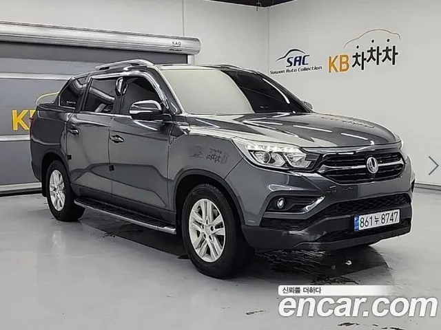 KGM REXTON SPORTS 2019 — 194 209 км, серый, Корея — под ключ — фото 3