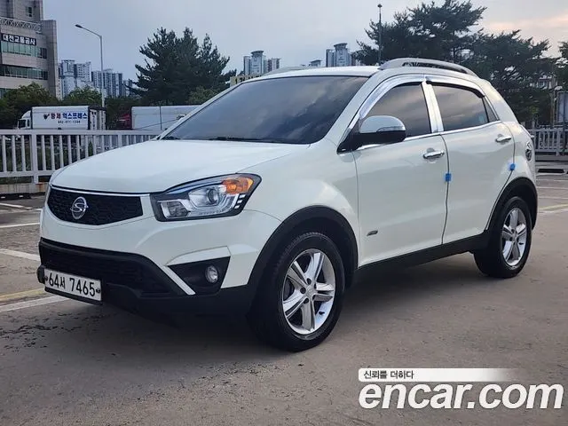 KGM KORANDO C 2014 — 191 783 км, белый, Корея — под ключ — фото 1