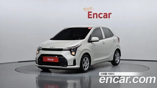 KIA MORNING 2024 — 22 038 км, белый-перламутр, Корея — под ключ — фото 1