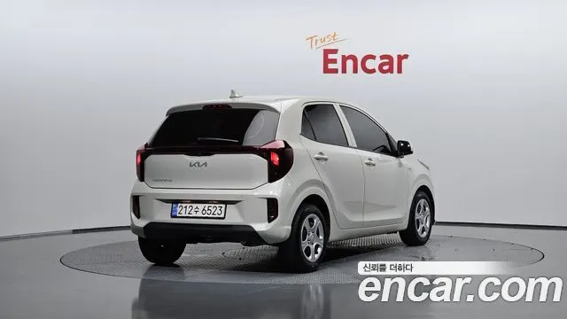 KIA MORNING 2024 — 22 038 км, белый-перламутр, Корея — под ключ — фото 2