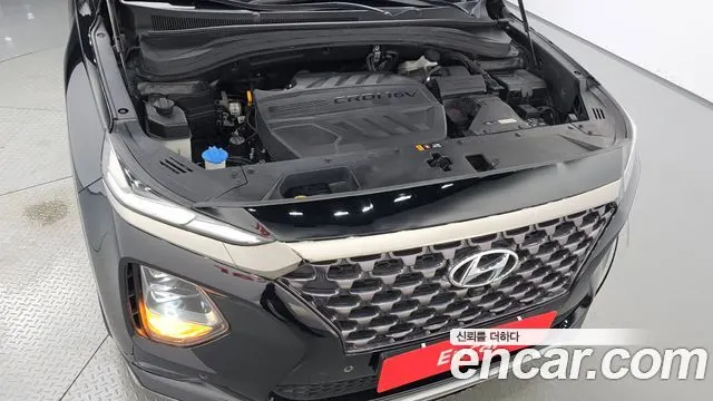 HYUNDAI SANTA FE 2019 — 106 331 км, чёрный, Корея — под ключ — фото 6