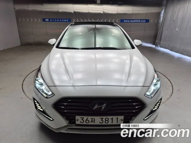 HYUNDAI SONATA 2019 — 157 494 км, белый-перламутр, Корея — под ключ — фото 2