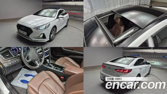 HYUNDAI SONATA 2019 — 157 494 км, белый-перламутр, Корея — под ключ — фото 11