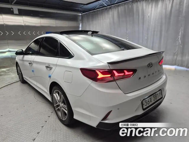 HYUNDAI SONATA 2019 — 157 494 км, белый-перламутр, Корея — под ключ — фото 6