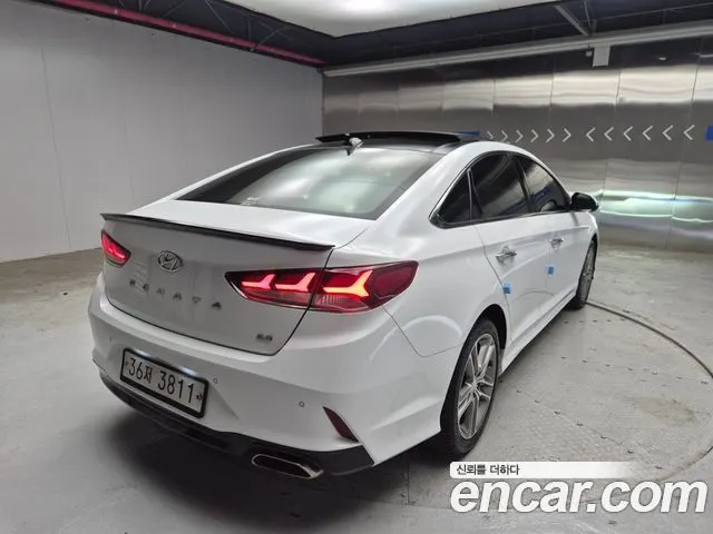 HYUNDAI SONATA 2019 — 157 494 км, белый-перламутр, Корея — под ключ — фото 7